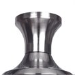 Yosemite Home Decor Taysom 2-Light 4-Blade Wood Ceiling Fan in Polished Nickel