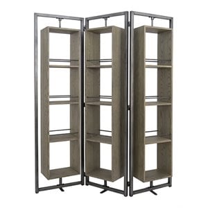 Yosemite Home Decor Arlo 75&quotH x 64&quotW Rotating Shelving Unit