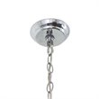 Yosemite Home Decor Orbs Nest 3-Light Modern Aluminum Chandelier in Silver
