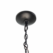 Yosemite Home Decor 9-Light Modern Classic Glass Chandelier in Oil Rubbed Bronze