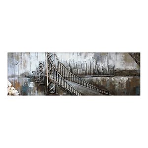 Yosemite Home Decor &quotTo the Other Side&quot Wood Wall Art in Multi-Color