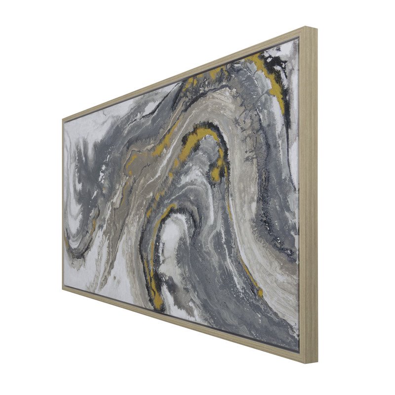 Yosemite Home Decor 'Fluid Motion I' 55x27