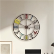 Yosemite Home Decor Whimsical Design Metal Wall Clock in Multi-Color