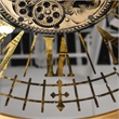 Yosemite Home Decor Modern Metal Gears Wall Clock in Antique Golden