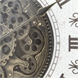 Yosemite Home Decor Metal Classic Chic Wall Clock with Gears in Black