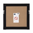 Yosemite Home Decor 'Rock of Luck & Happiness' Glass Shadowbox in Multi-Color