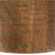 Yosemite Home Decor Cast Iron & Mango Wood Pub Table in Black/Natural