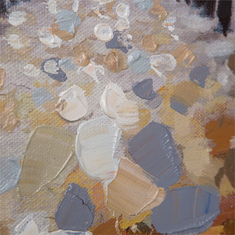 Yosemite Home Decor 'Pathway' Fabric Canvas in Multi-Color