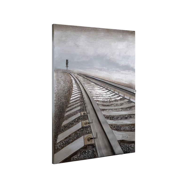 Yosemite Home Decor 'Destination Anywhere' Fabric Canvas in Multi-Color