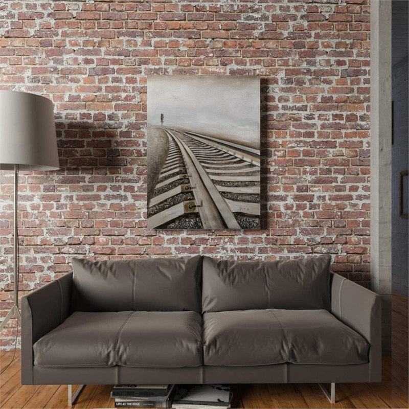 Yosemite Home Decor 'Destination Anywhere' Fabric Canvas in Multi-Color
