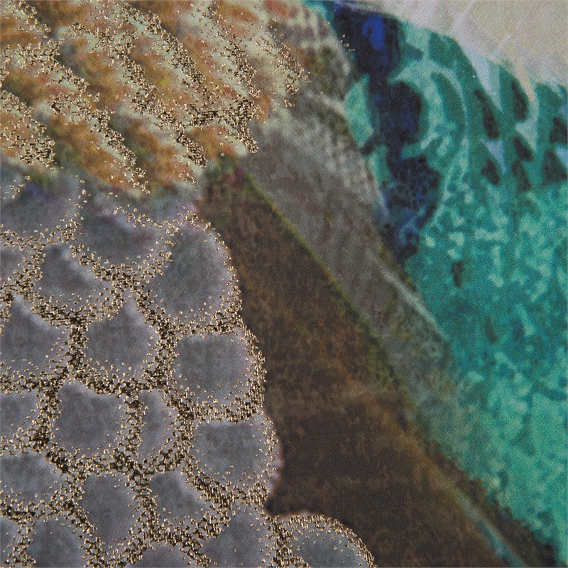 Yosemite Artwork Left Facing Peacock Poise II Print on Canvas in Multi-Color