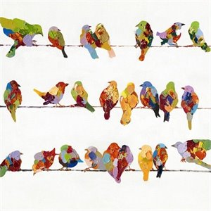 yosemite artwork - birds on a wire ii