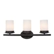 Yosemite Home Decor Columbia Rock 3 Lights Vanity Lights in Oil Rubbed Bronze