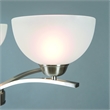 Yosemite Home Decor Alta Peak 5 Light Chandelier in Satin Steel