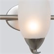 Yosemite Home Decor Mirror Lake 3 Lights Vanity Lights in Brush Nickel