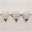 Yosemite Home Decor Mirror Lake 3 Lights Vanity Lights in Brush Nickel