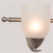 Yosemite Home Decor Mirror Lake 3 Lights Vanity Lights in Brush Nickel