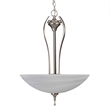 Yosemite Home Decor Glacier Point 3 Lights Pendant Lighting in Satin Nickel