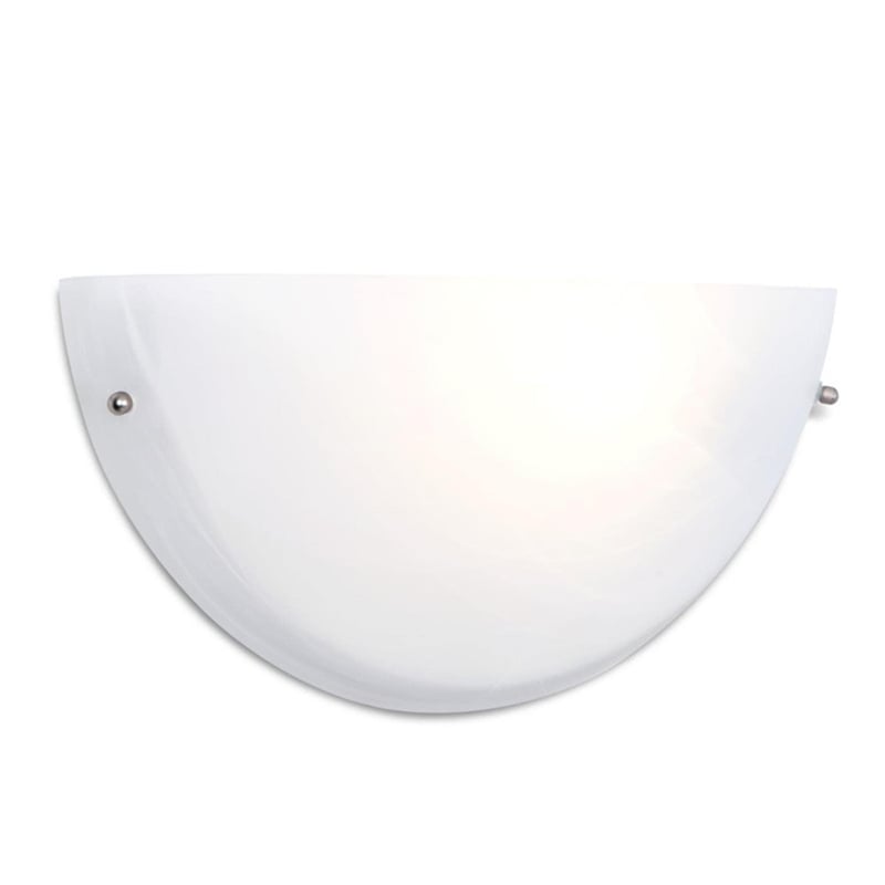 Yosemite Home Decor Glacier Point 1 Light Wall Sconce in White
