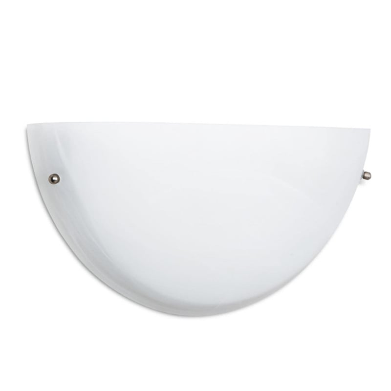 Yosemite Home Decor Glacier Point 1 Light Wall Sconce in White