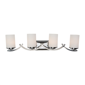 yosemite home decor 4 lights s vanity with white opal glass