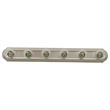 Yosemite Home Decor 6 Lights Vanity Metal in Satin Nickel Finish