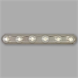 Yosemite Home Decor 6 Lights Vanity Metal in Satin Nickel Finish