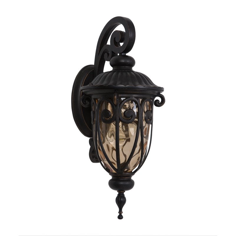 Yosemite Viviana 1 Light Exterior Aluminum Wall Mount Light in Oil-Rubbed Bronze