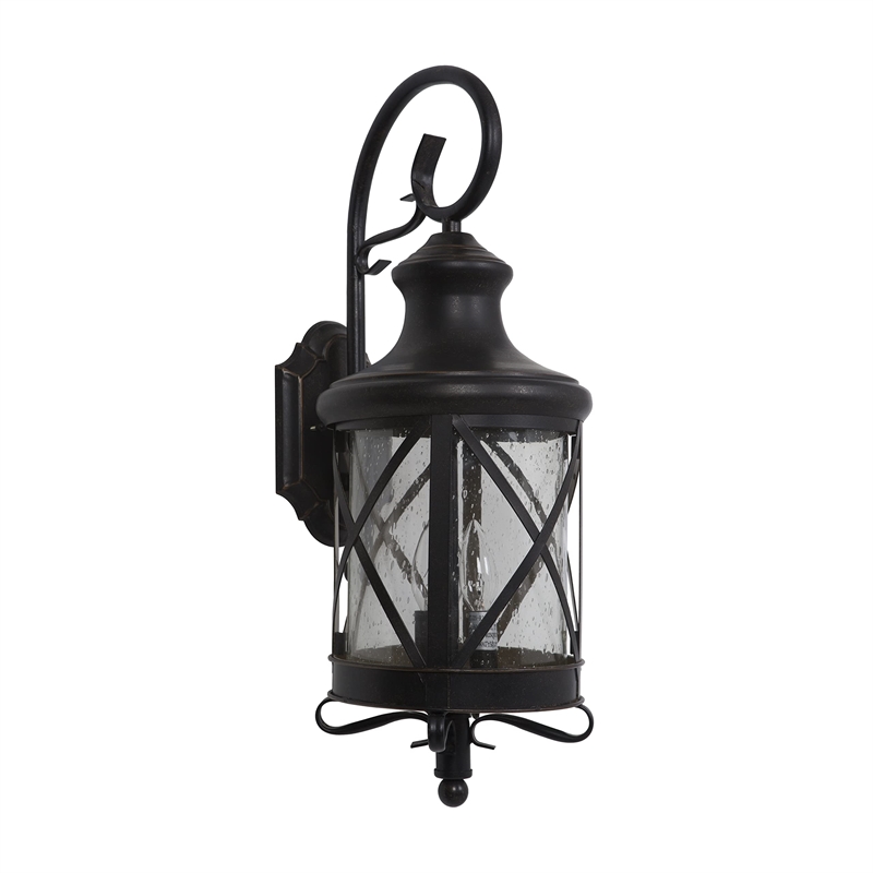 Yosemite Home Decor Lorenza 3 Lights Medium Exterior Lights in Oil Rubbed Bronze