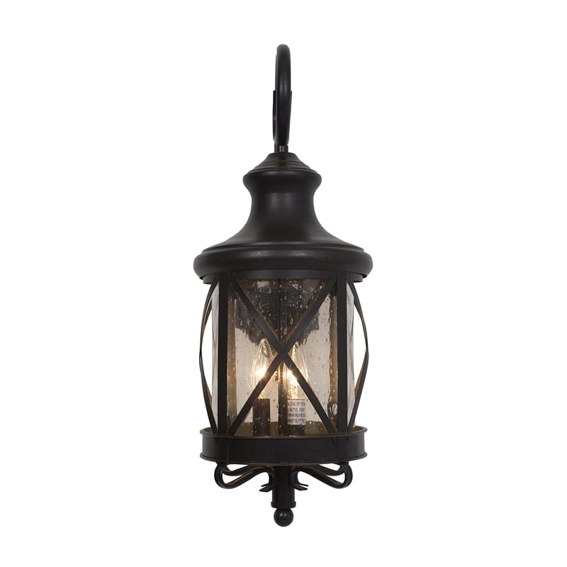 Yosemite Home Decor Lorenza 3 Lights Medium Exterior Lights in Oil Rubbed Bronze