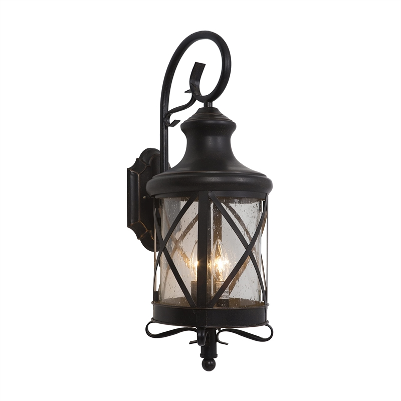 Yosemite Home Decor Lorenza 3 Lights Medium Exterior Lights in Oil Rubbed Bronze