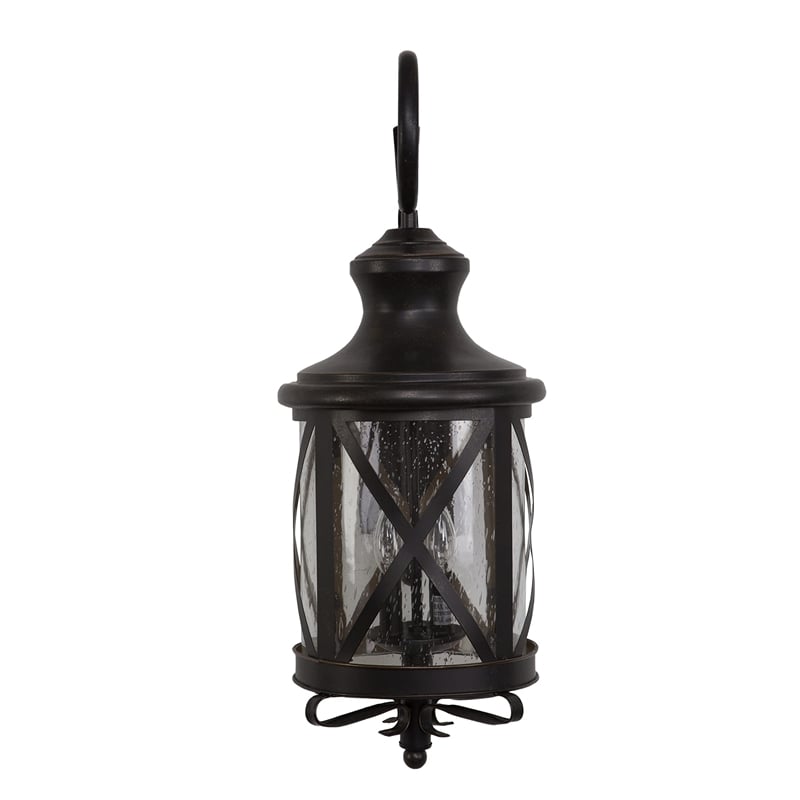 Yosemite Home Decor Lorenza 2 Lights Small Exterior Lights in Oil Rubbed Bronze