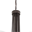 Yosemite Home Decor Sequoia 9 Lights Chandelier in Dark Brown