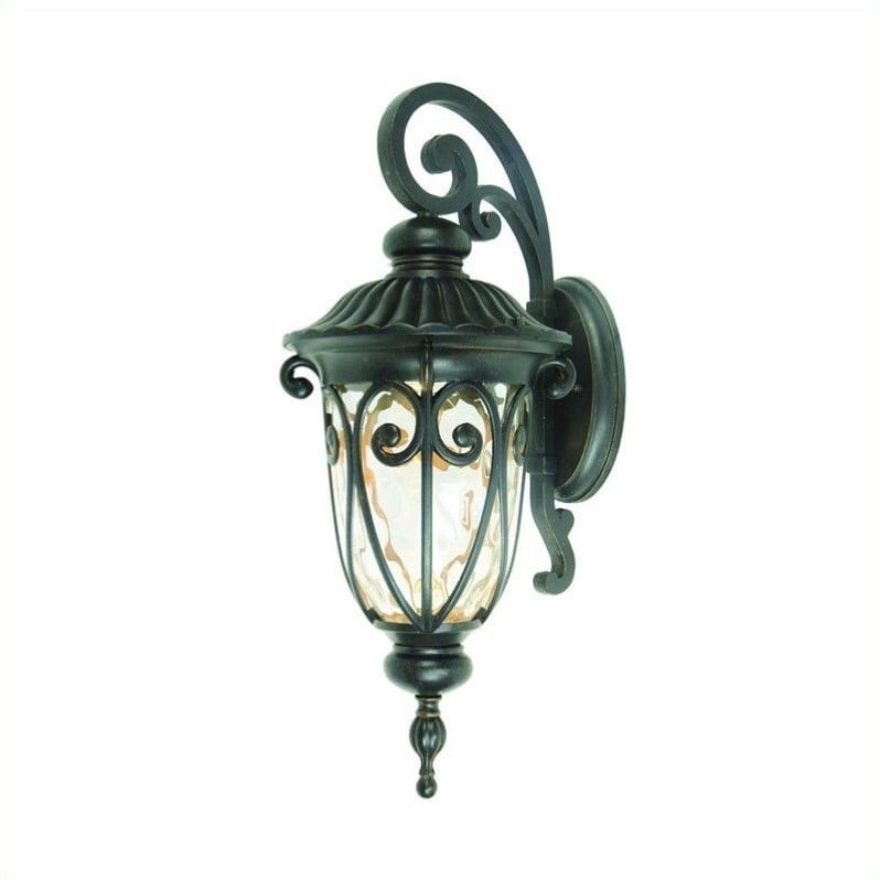 oil-weathered Bronze Yosemite Home Decor Straford 1-Light Exterior Wall Sconce