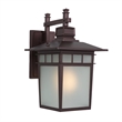 Yosemite Home Decor Dante 1 Light Exterior Lights Wall Mount Oil Rubbed Bronze