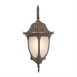 Yosemite Home Decor Merili 1 Light Exterior Aluminum Wall Mount Light in Brown