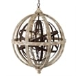 Yosemite Home Decor Campion 5 Lights Chandelier in Antique White