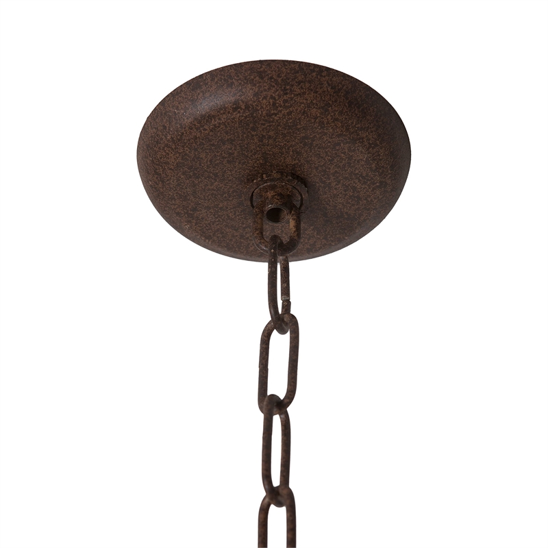 Yosemite Home Decor Campion 5 Lights Chandelier in Antique White