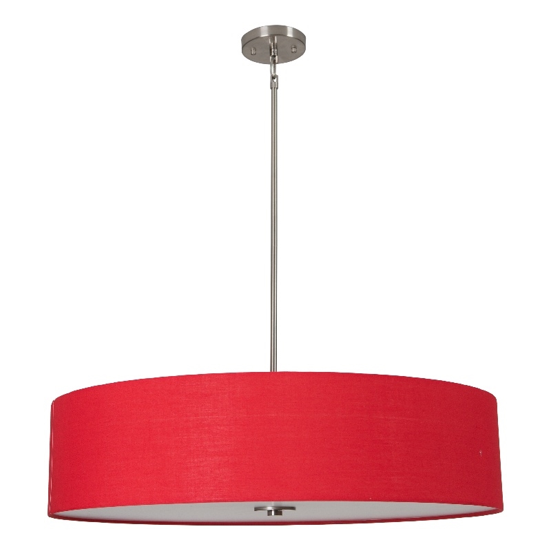 Yosemite Home Decor Lyell Forks 5 Light Pendant in Satin Steel