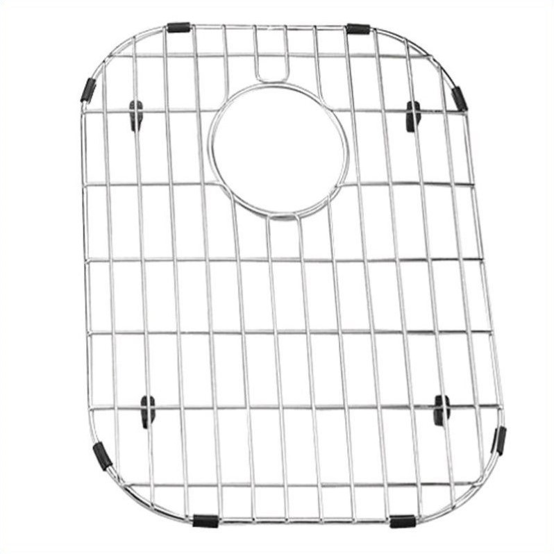 Yosemite BG4740 Stainless Steel Bottom Sink Grid with Black Rubber Feet