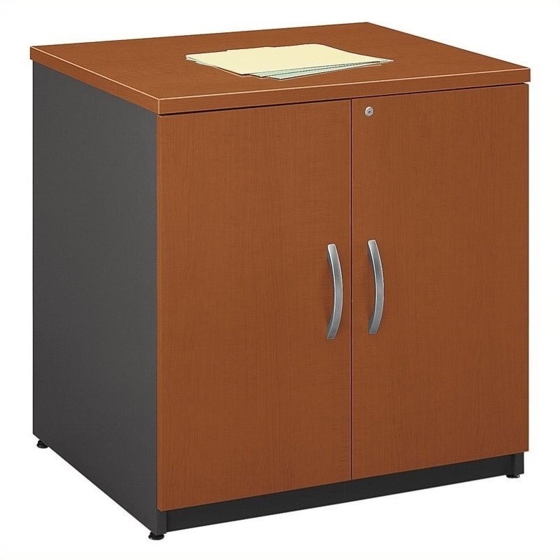 Bush Business Furniture Series C 30W Storage in Auburn Maple