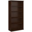 Series C 36W 5 Shelf Bookcase in Mocha Cherry - Engineered Wood