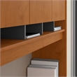Bush Business Furniture Series C 72W 4-Door Hutch in Natural Cherry