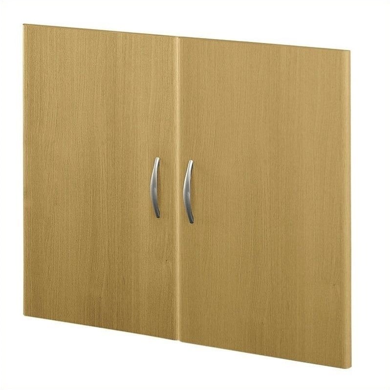 Bush Business Series C Collection Half Height 2 Door Kit In Light Oak