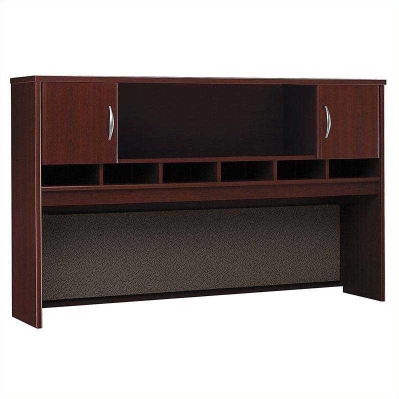 Bush Business Furniture Series C Collection 72W 2 Door Hutch in Mahogany