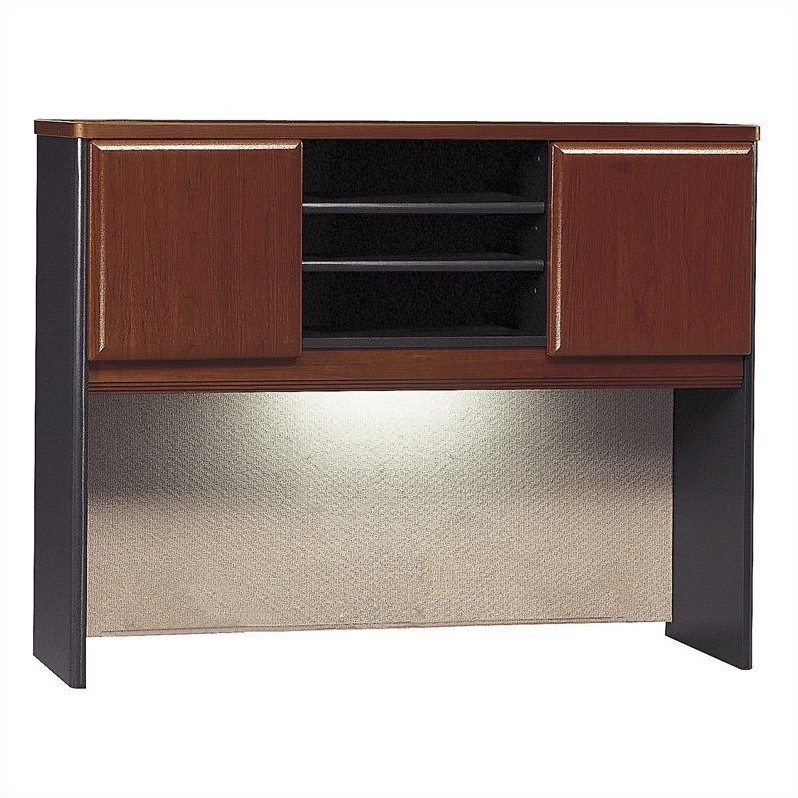 Bush Business Furniture Series A Collection 48W Hutch in Hansen Cherry