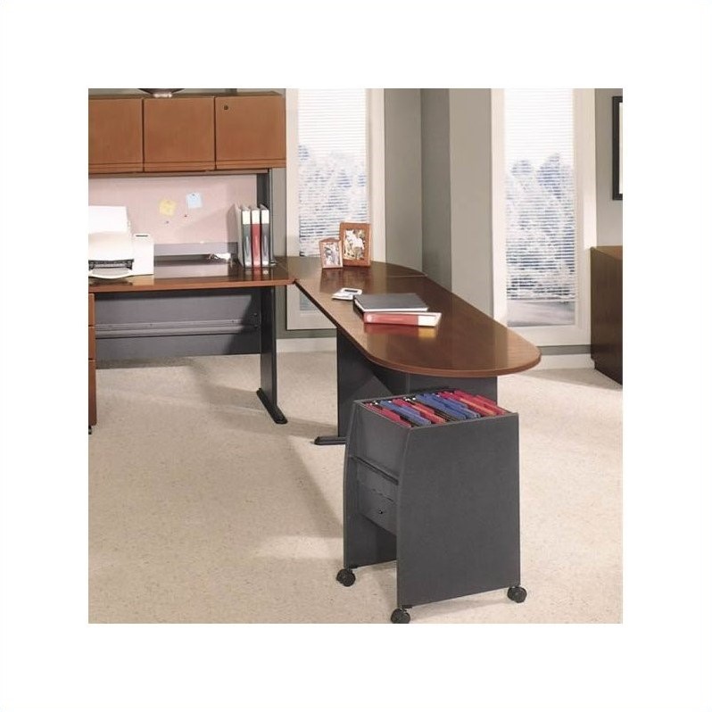 Bush Business Series A Hansen Cherry Left L Shaped Desk With Hansen Cherry Left L Shaped Desk