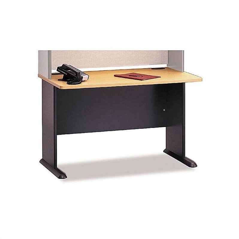 Bush Business Series A 6 Piece Corner Desk Set In Beech