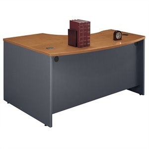 Bush Business Furniture Series C 60W X 43D RH L-Bow Desk Shell