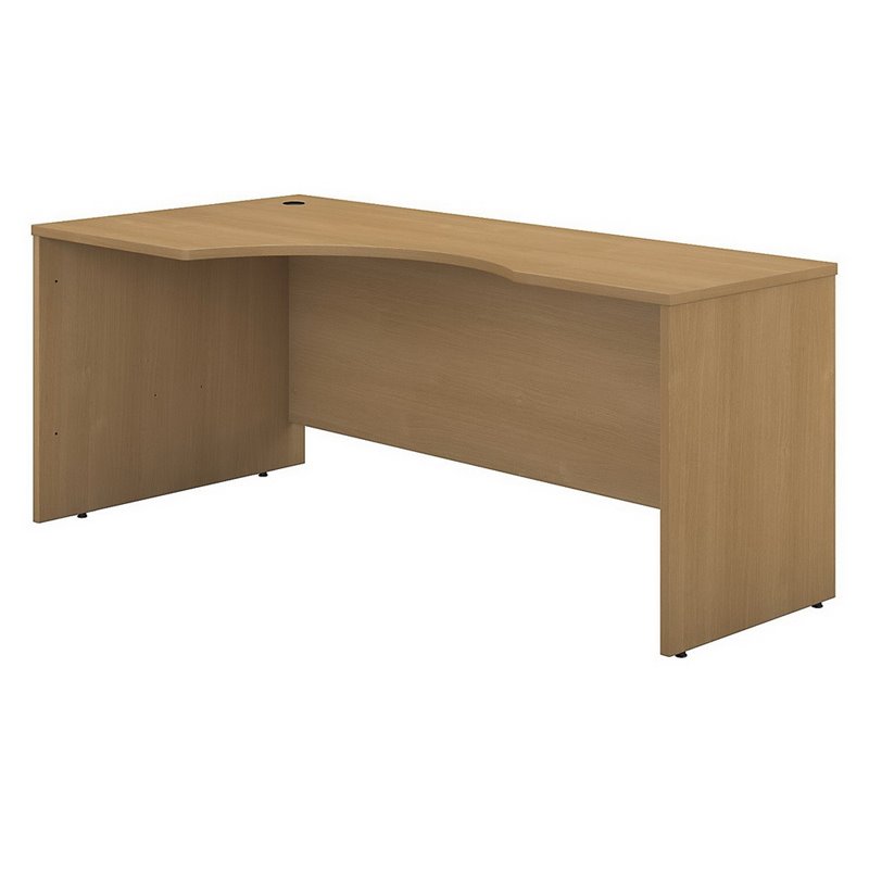 Bush Business Series C 72 Lh Corner Module In Light Oak Wc60332 Lh Corner Module In Light Oak